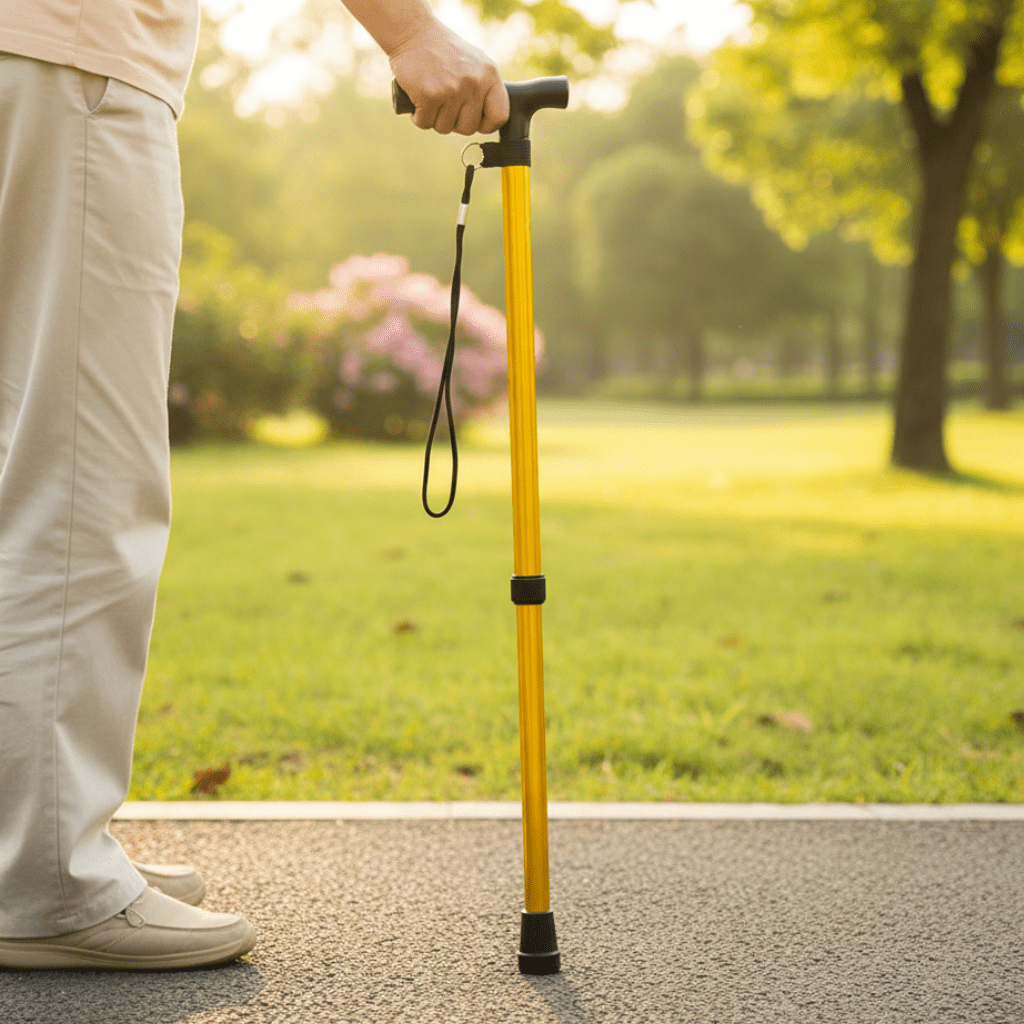 Adjustable Walking Cane | Lightweight Aluminum with Ergonomic Handle