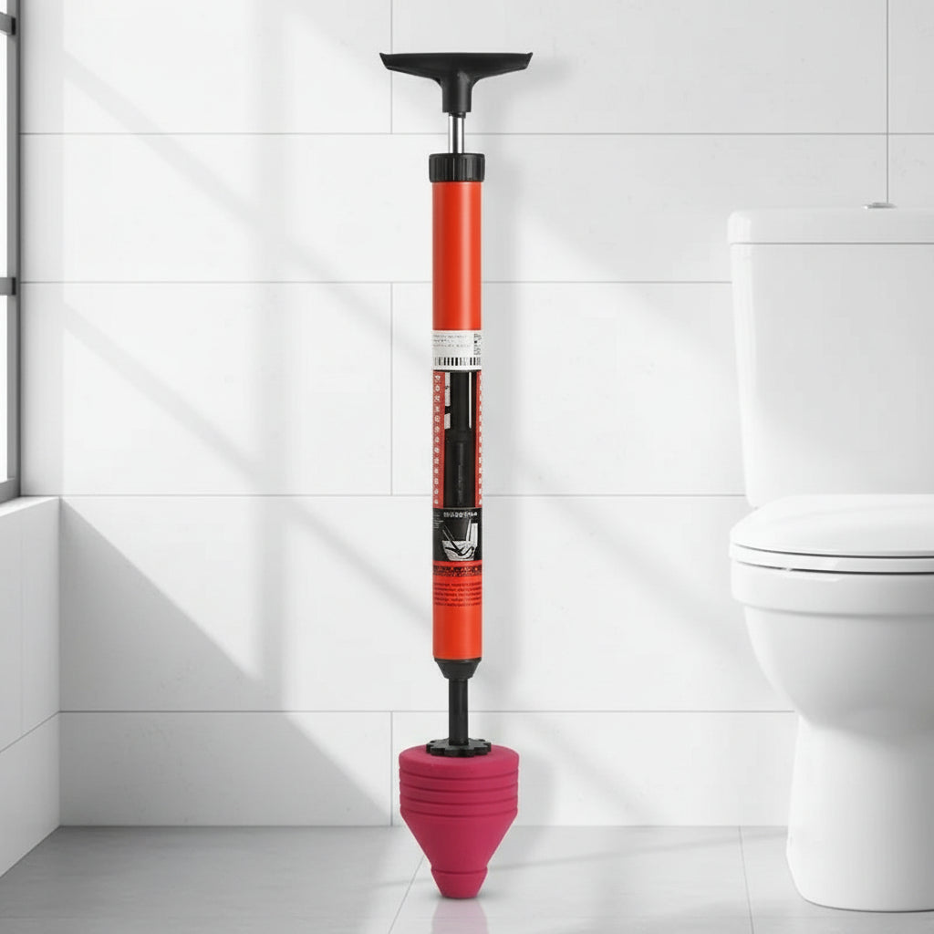 High Pressure Toilet Plunger | Professional Drain Unclogging Tool