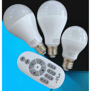 Smart LED Light Bulbs | Remote Control Dimmable E27 Set
