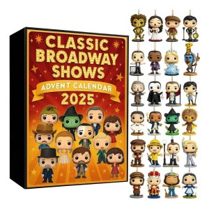 Broadway Musical Advent Calendar | Classic Theater Characters Collection