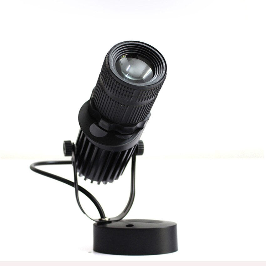 Adjustable LED Ceiling Spotlight | Dimmable Track Light with Brushed Black Finish