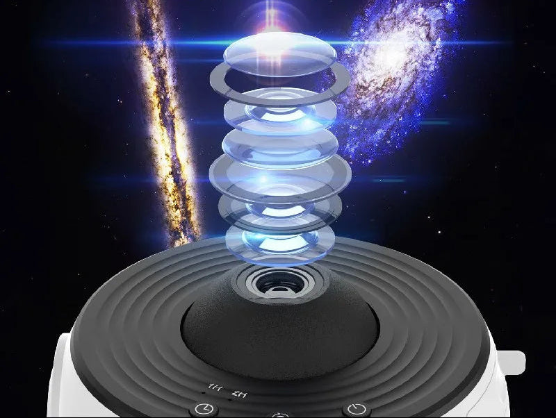 Galaxy Star Projector | HD 360° Rotation with 12 Effects
