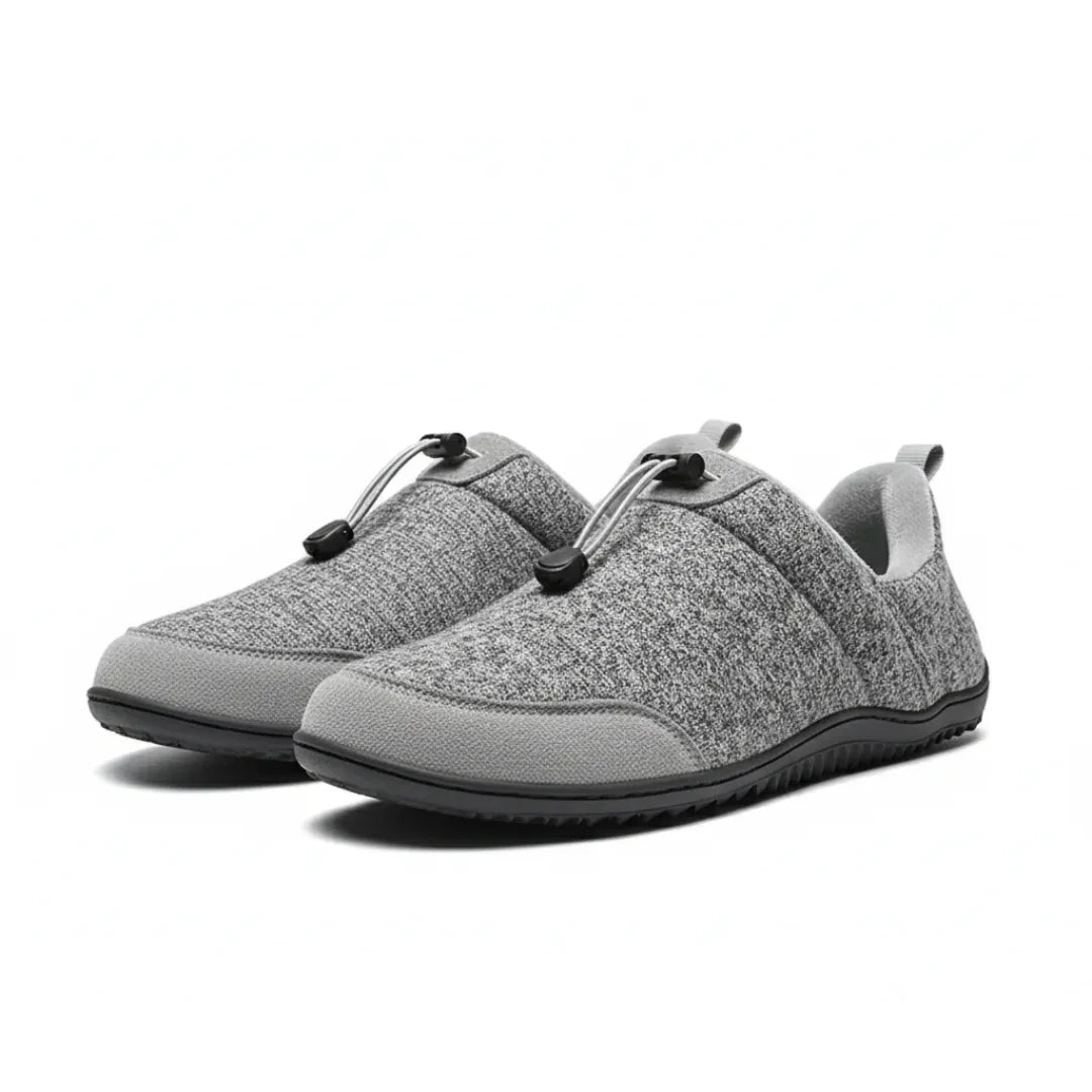 Men's Knit Slip-On Shoes | Elastic Cord Casual Sneakers