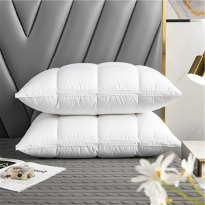 Goose Down Pillow | Soft Adaptive Support for Restful Sleep