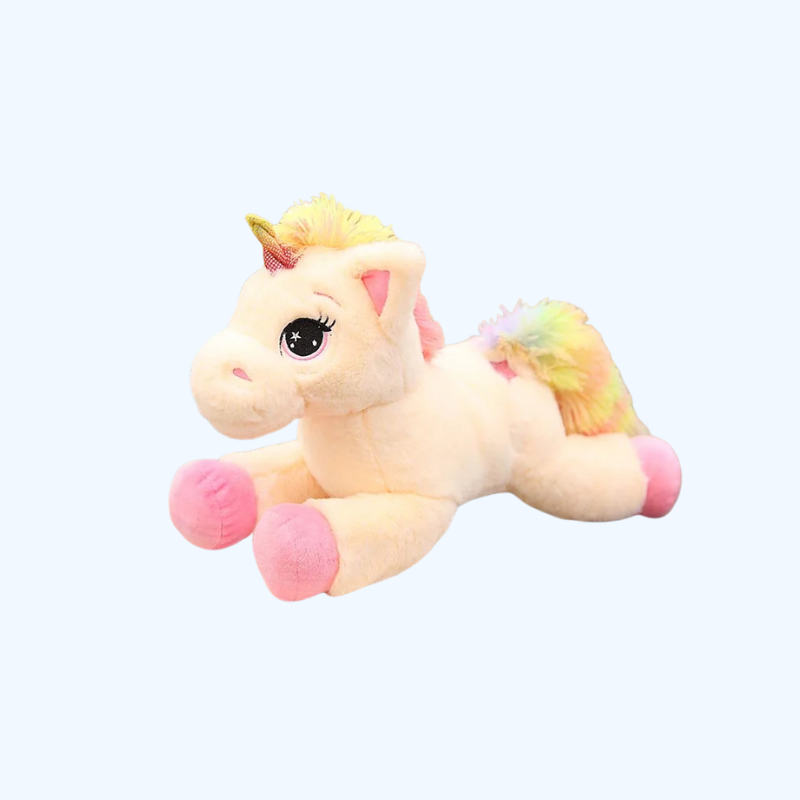 Rainbow Unicorn Plush Toy | 80cm Soft Cuddly Companion