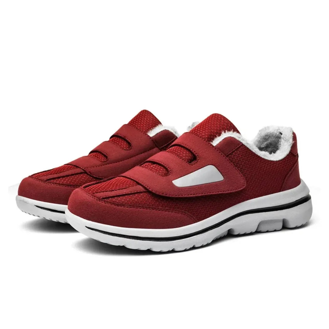 Women's Orthopedic Winter Shoes | Soft Fleece Lined Velcro Closure