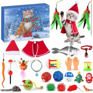 Cat Advent Calendar | 24-Day Interactive Toy Collection