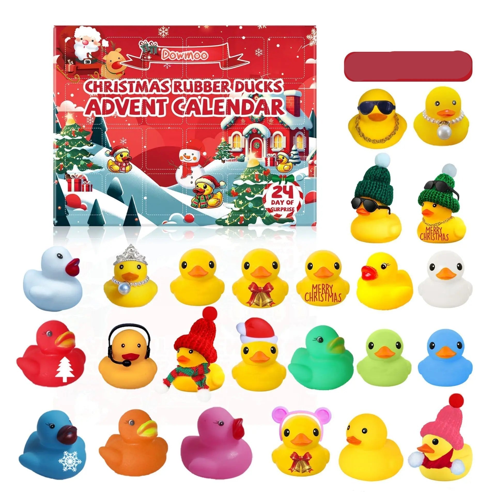 Christmas Rubber Duck Advent Calendar | 24 Holiday Themed Ducks