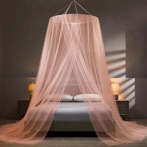 Mosquito Net Bed Canopy | Dome Style with Hanging Ring