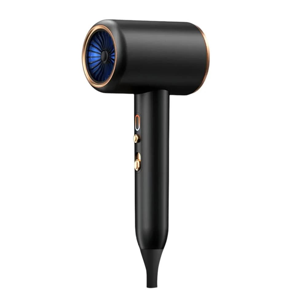 Professional Hair Dryer | 2400W Ionic Technology Black Gold