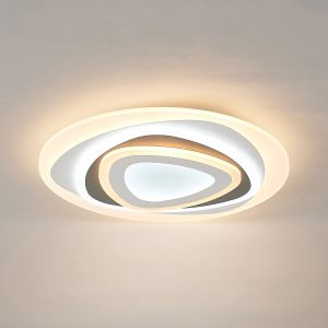 Modern LED Ceiling Light | Adjustable Color Temperature with Remote Control