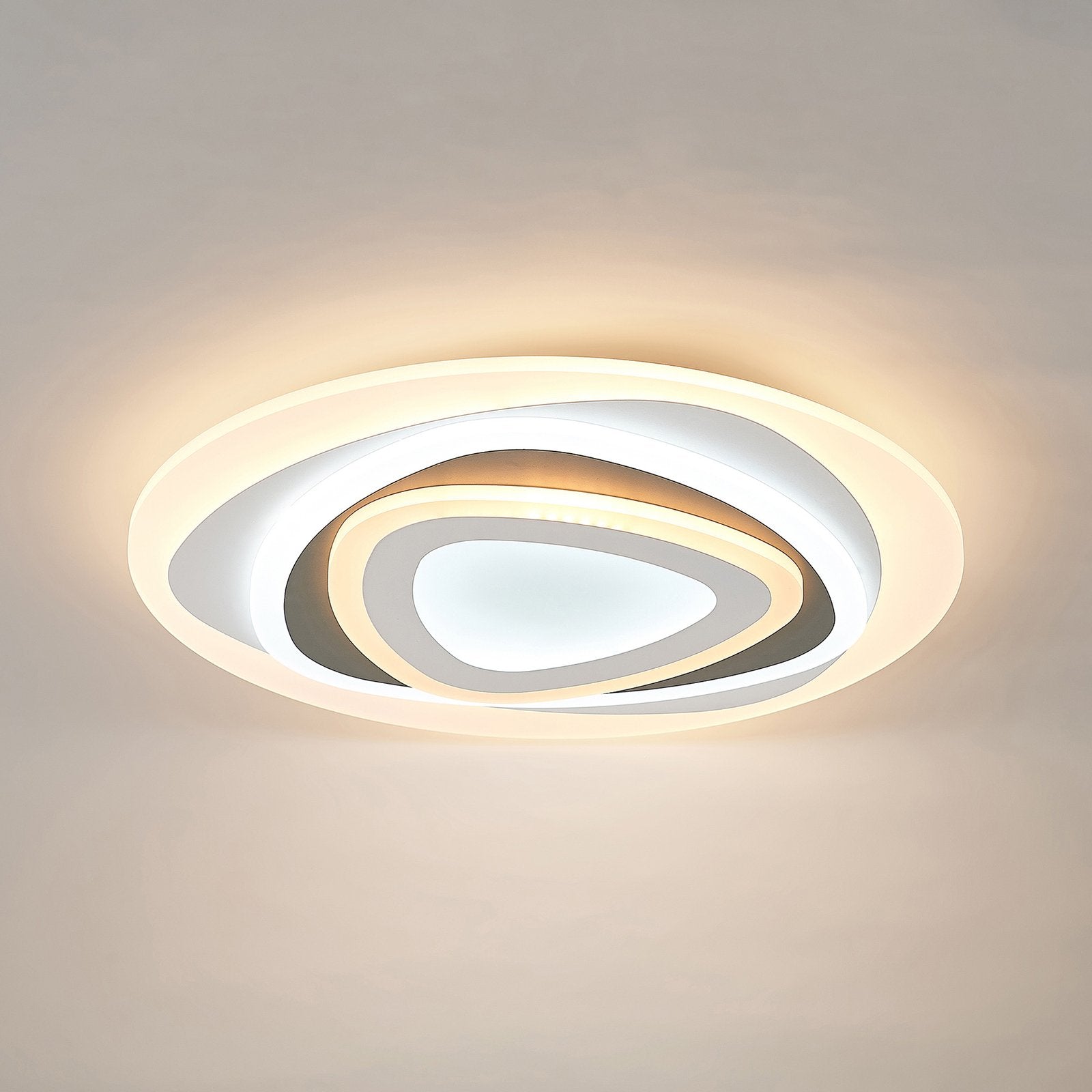 Modern LED Ceiling Light | Adjustable Color Temperature with Remote Control