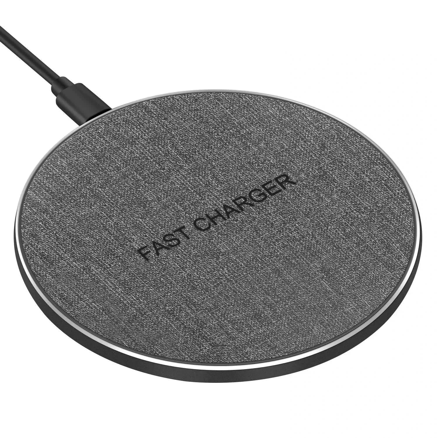 Wireless Charging Pad | Fast Charging Station with Fabric Finish