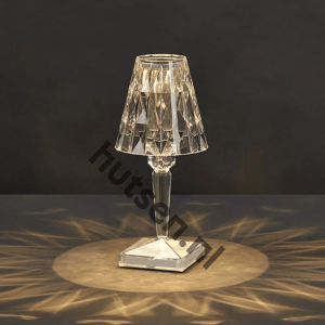 Crystal Table Lamp | Wireless Dimmable LED Design