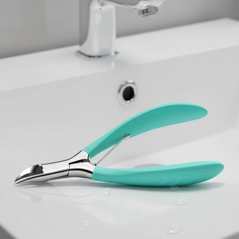Ergonomic Toenail Clipper | Curved Stainless Steel Design