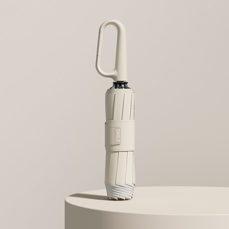 Compact Travel Umbrella | Windproof Folding Design with Safety Reflectors