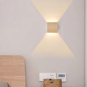 NordiLume | Stylish Natural Wood Scandinavian Wall Light Fixture
