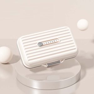 Portable Pill Organizer | Seven Compartments with Digital Counter