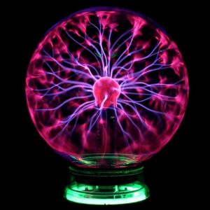 Plasma Ball Night Light | Interactive Touch Responsive Electric Globe