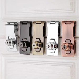 Keyed Door Lock | Heavy Duty Zinc Alloy Hasp Lock