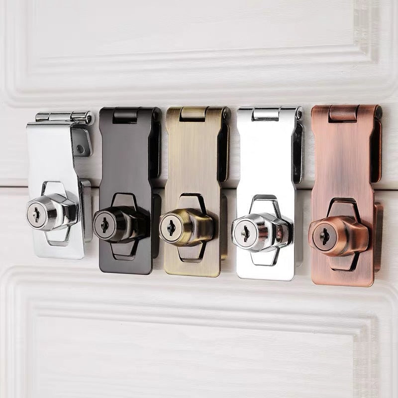 Keyed Door Lock | Heavy Duty Zinc Alloy Hasp Lock