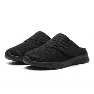 Women's Adjustable Mesh Slippers | Velcro Closure For Sensitive Feet