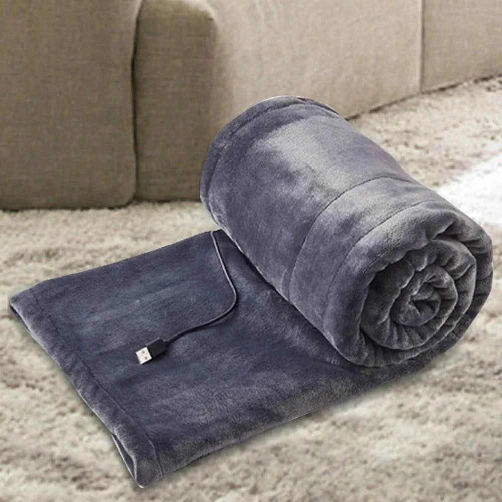 USB Heated Blanket | Portable 3-Setting Warming Throw