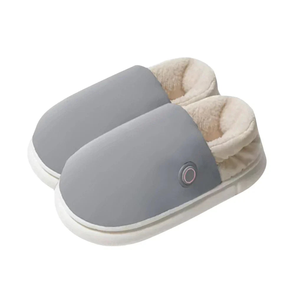 Electric Heated Slippers | Cozy Plush Winter Warming Footwear